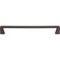 Jeffrey Alexander 192 mm Center-to-Center Brushed Oil Rubbed Bronze Square Boswell Cabinet Pull 177-192DBAC - alternate 2